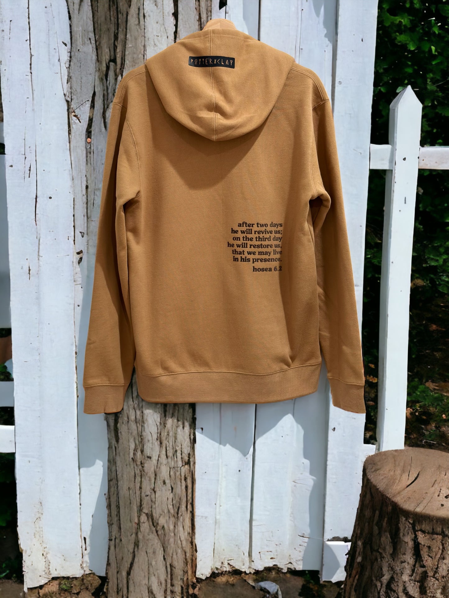 III Hosea 6.2 | Camel Hoodie