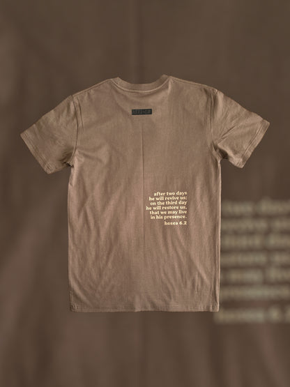 III Hosea 6.2 | Walnut Tee